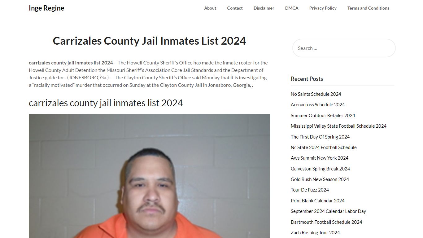 Carrizales County Jail Inmates List 2024 - Inge Regine